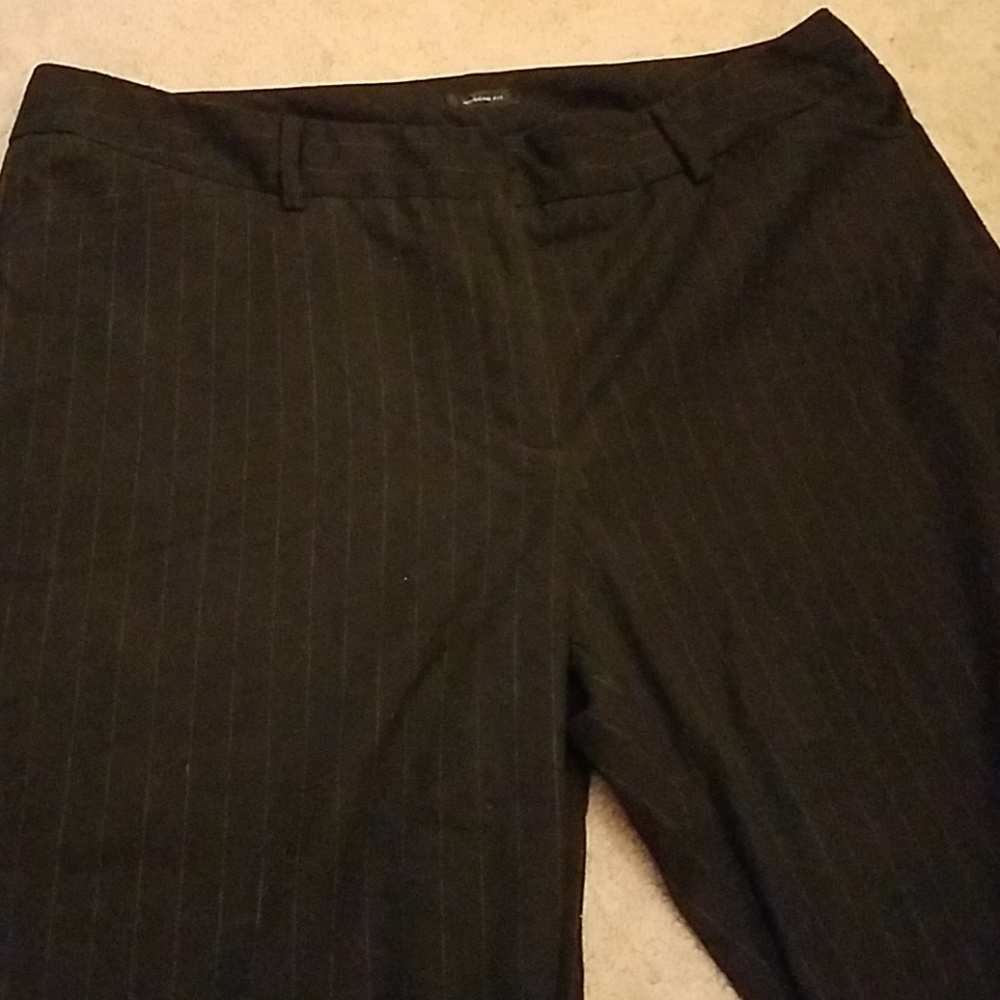 Pin striped pants